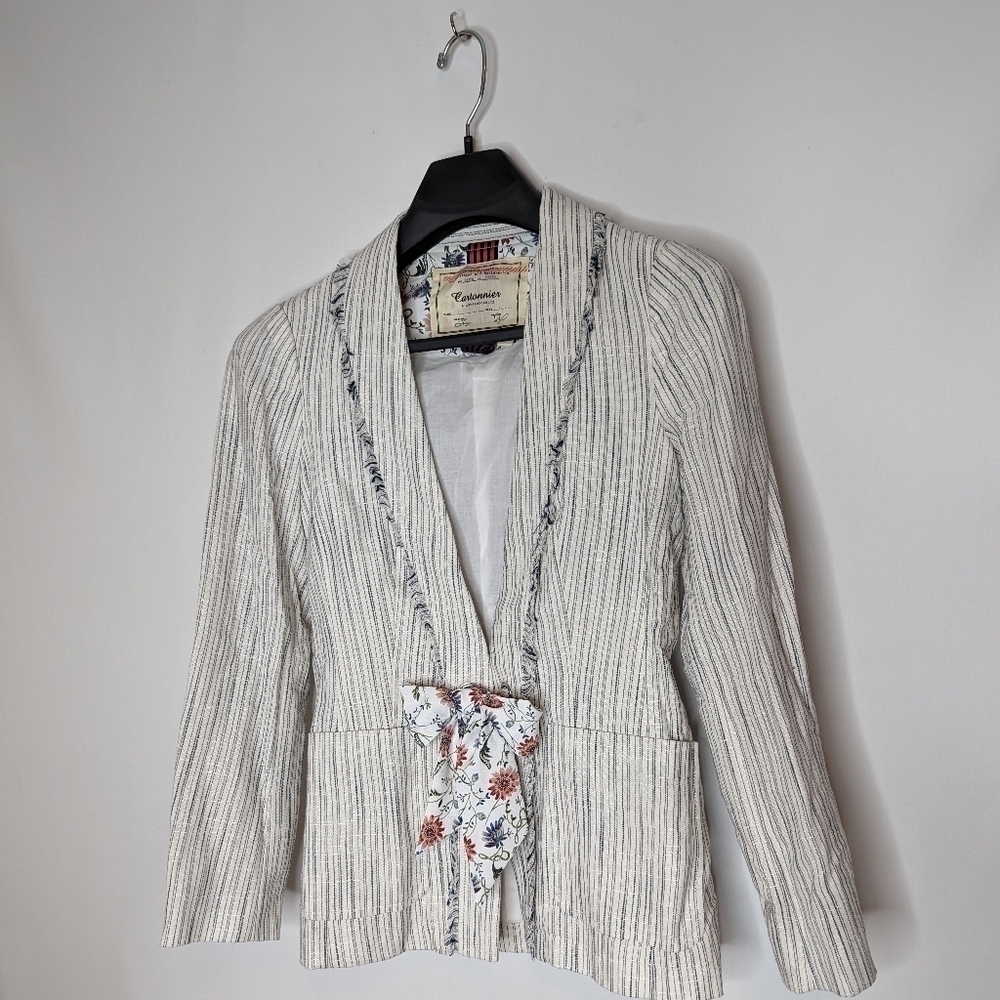 Deconstructed blazer by Anthropologie - Picture 5 of 16